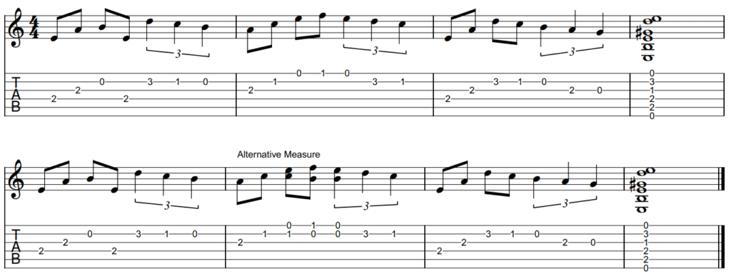 California Dreaming Chords Chart Guitar Lesson - Lauren Bateman Guitar